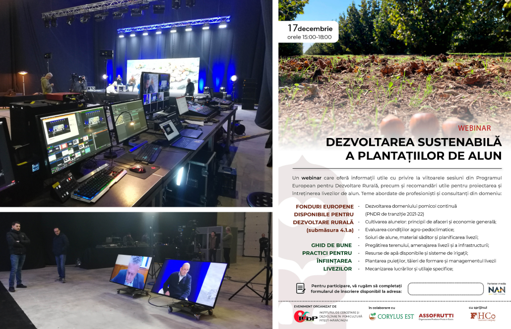 Dezvoltarea sustenabila a plantatiilor de alun